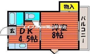 リバーサイドクラタの物件間取画像